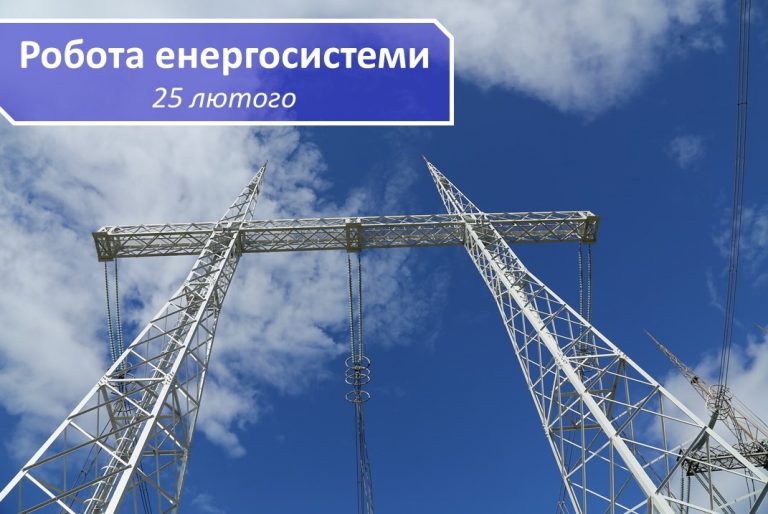 Про роботу енергосистеми України