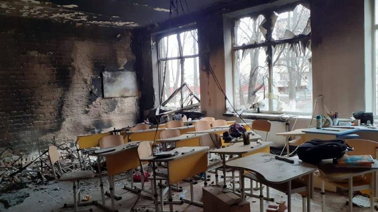 На території Київщини внаслідок російського вторгнення постраждали 120 закладів освіти