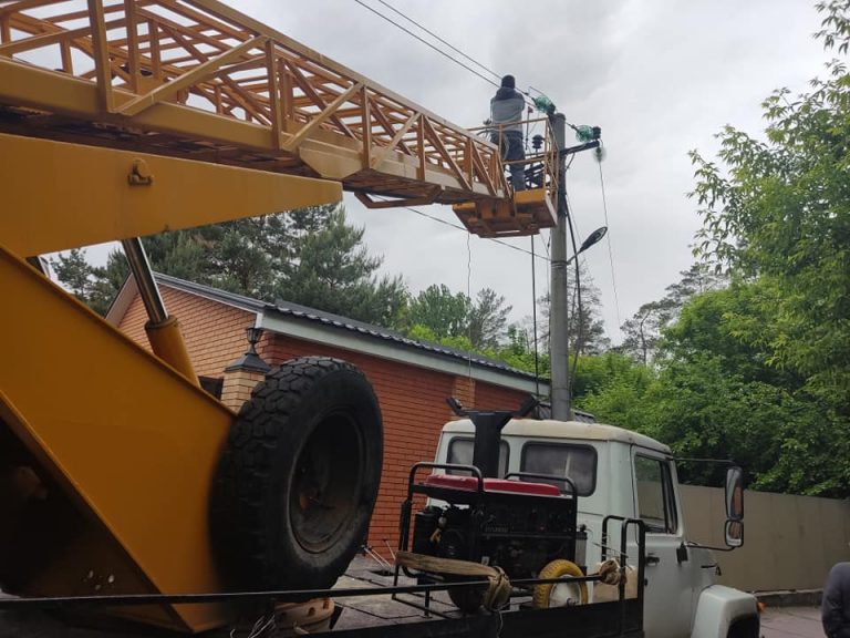 На вулиці Вишнева в Горі відновили електропостачання