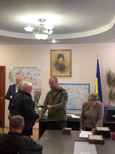Мешканців громади нагородили  відзнаками "За сприяння у обороні Бориспільщини"