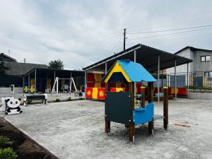 Завершується встановлення ігрових та спортивного майданчика у закладі дошкільної освіти "Берізка" у Горі