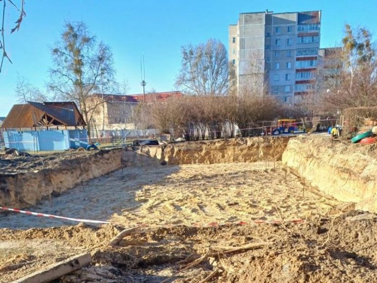 Безпечне освітнє середовище: в Славутичі будують нове укриття для дитячого садка «Теремок»