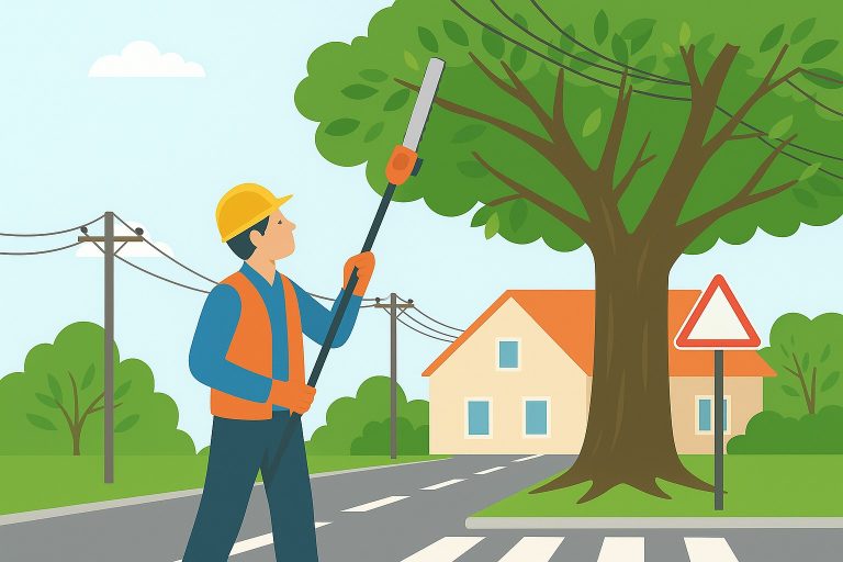 Обрізка гілля дерев — турбота про безпеку та благоустрій громади