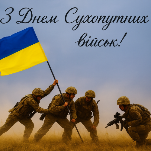 З Днем Сухопутних військ Збройних сил України!