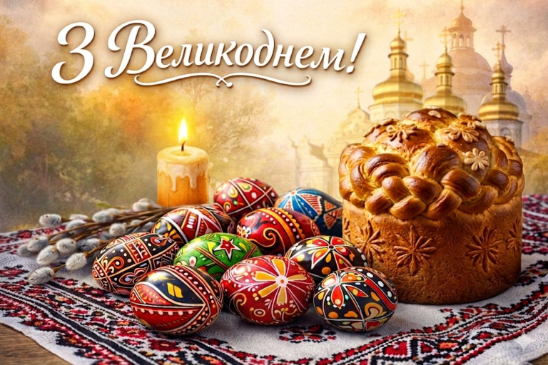 З Великоднем!