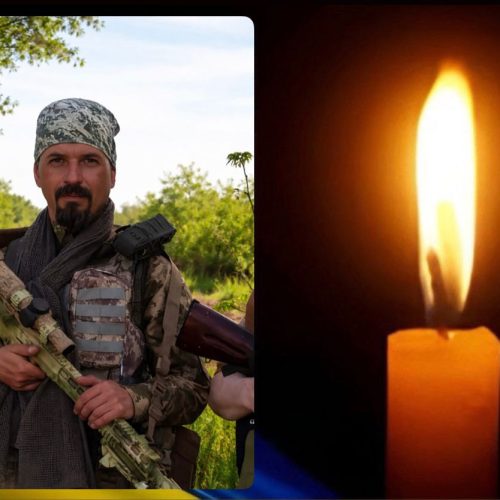 У бою за Україну, її свободу, цілісність і незалежність, до останнього залишаючись вірним військовій присязі, загинув наш відважний захисник - командир групи снайперів, солдат Сергій Майборода