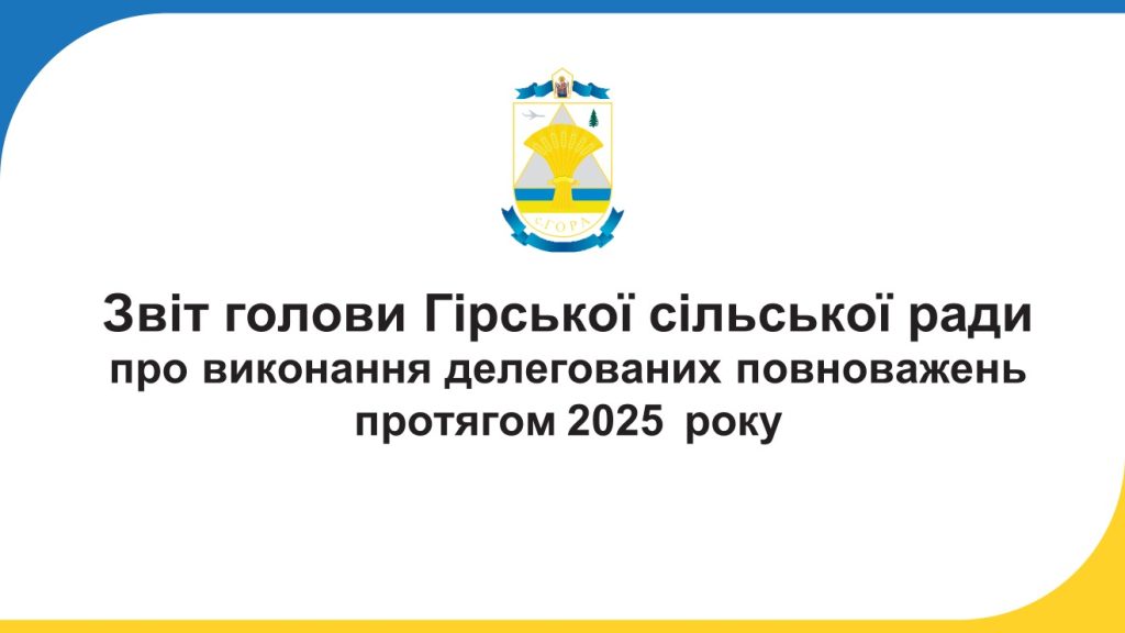 Звіт голови Дмитріва Романа Миколайовича