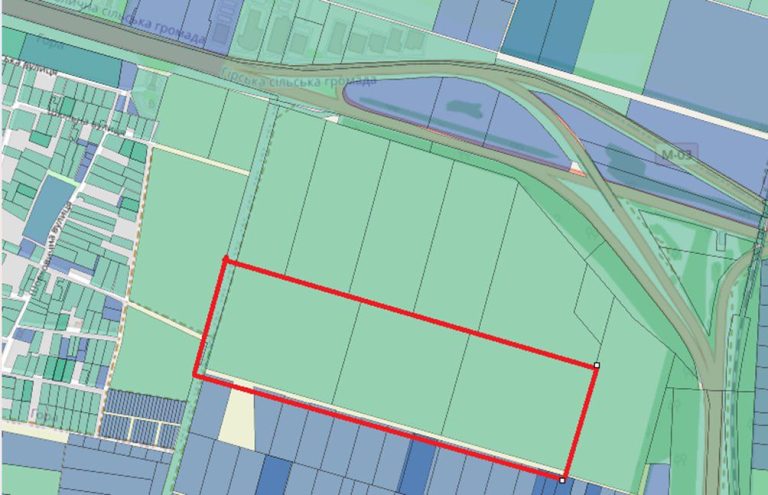 Детального плану території кварталу обмеженого вулицею Свободи у селі Гора Бориспілького району, Київської області