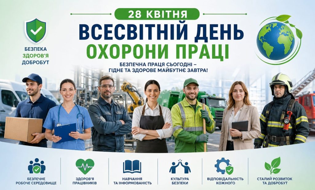 28 квітня -Всесвітній день охорони праці