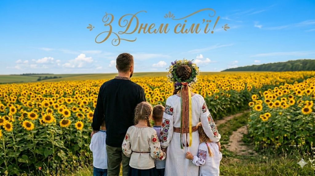 Вітаємо із Днем сім’ї та Міжнародним днем сім’ї!