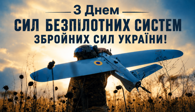 З Днем Сил безпілотних систем Збройних Сил України!