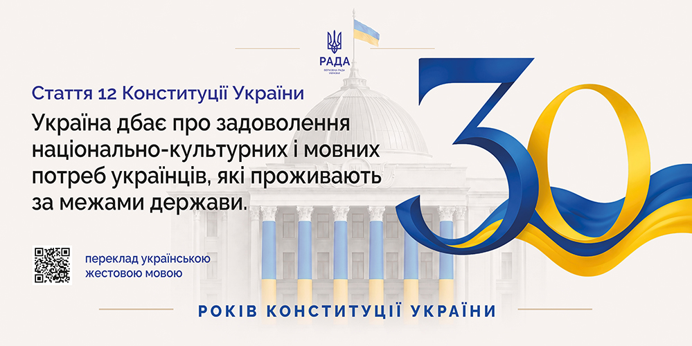 30 років Конституції України